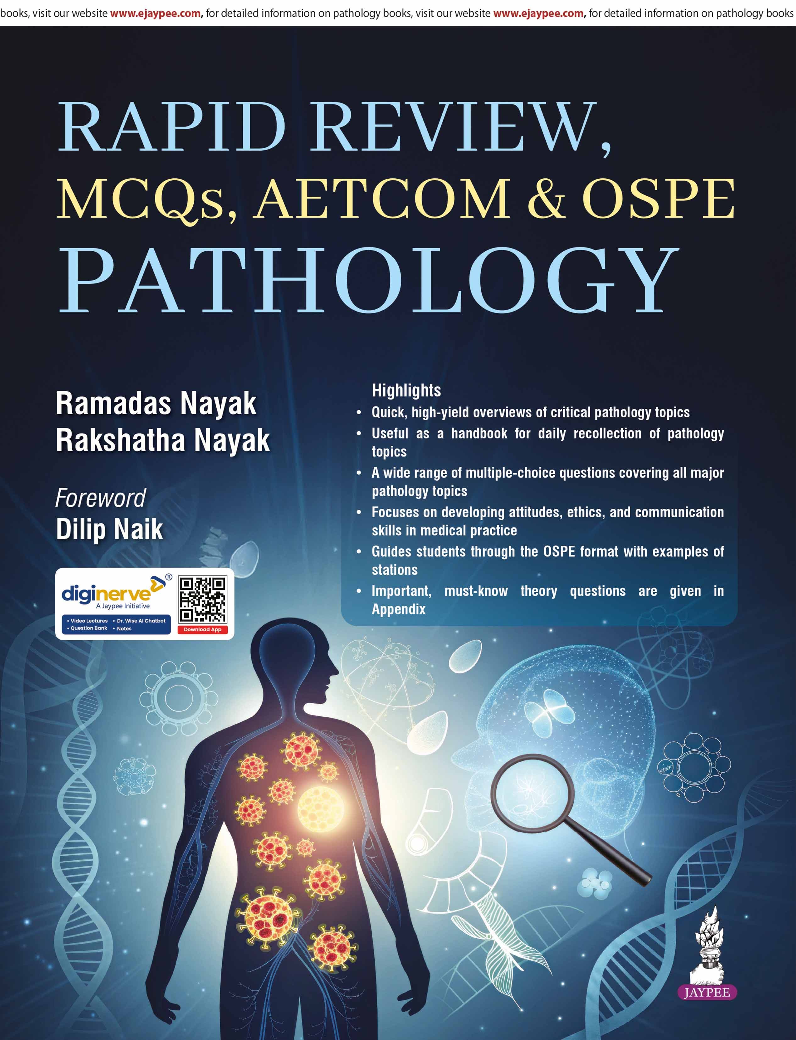 Rapid Review, MCQs, AETCOM & OSPE Pathology 1st/2026