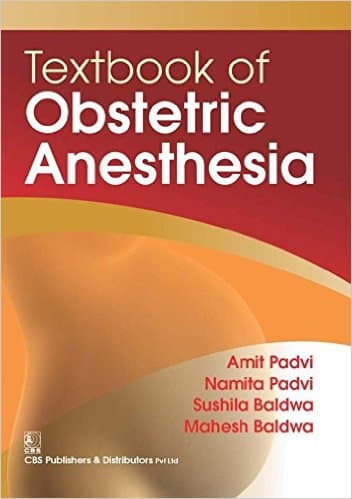 Textbook of Obstetric Anaesthesia 1st/2016