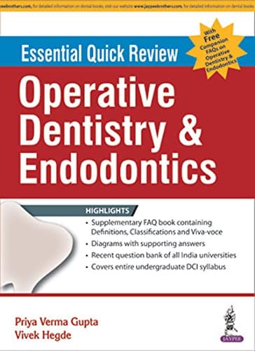 Essential Quick Review Operative Dentistry and Endodontics 1st/2016