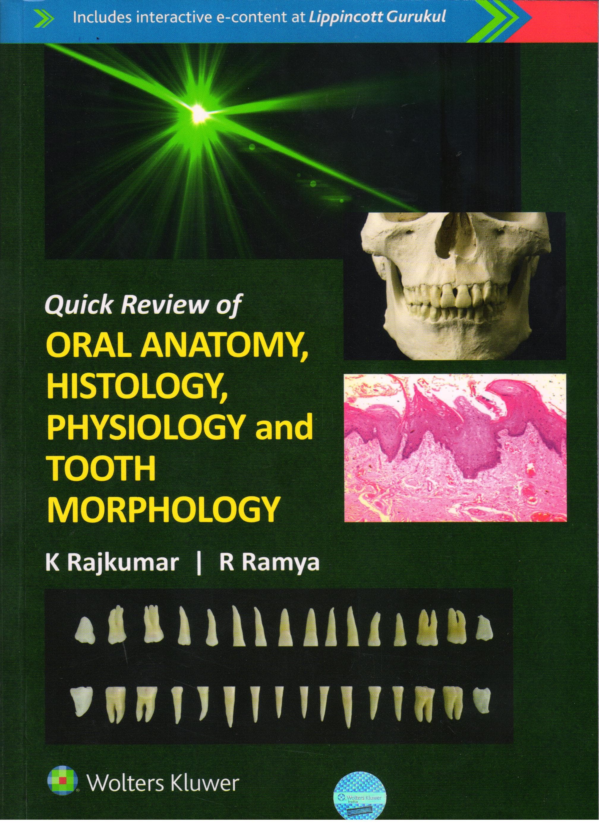 Quick Review of Oral Anatomy, Histology, Physiology and Morphology 1st/2018