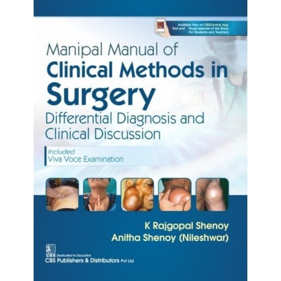 Manipal Manual of Clinical Methods in Surgery 1st/2019