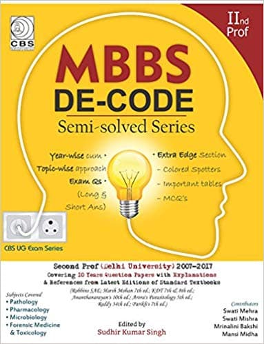 MBBS Decode Semi Solved Series 1st/2019 (IInd Prof)