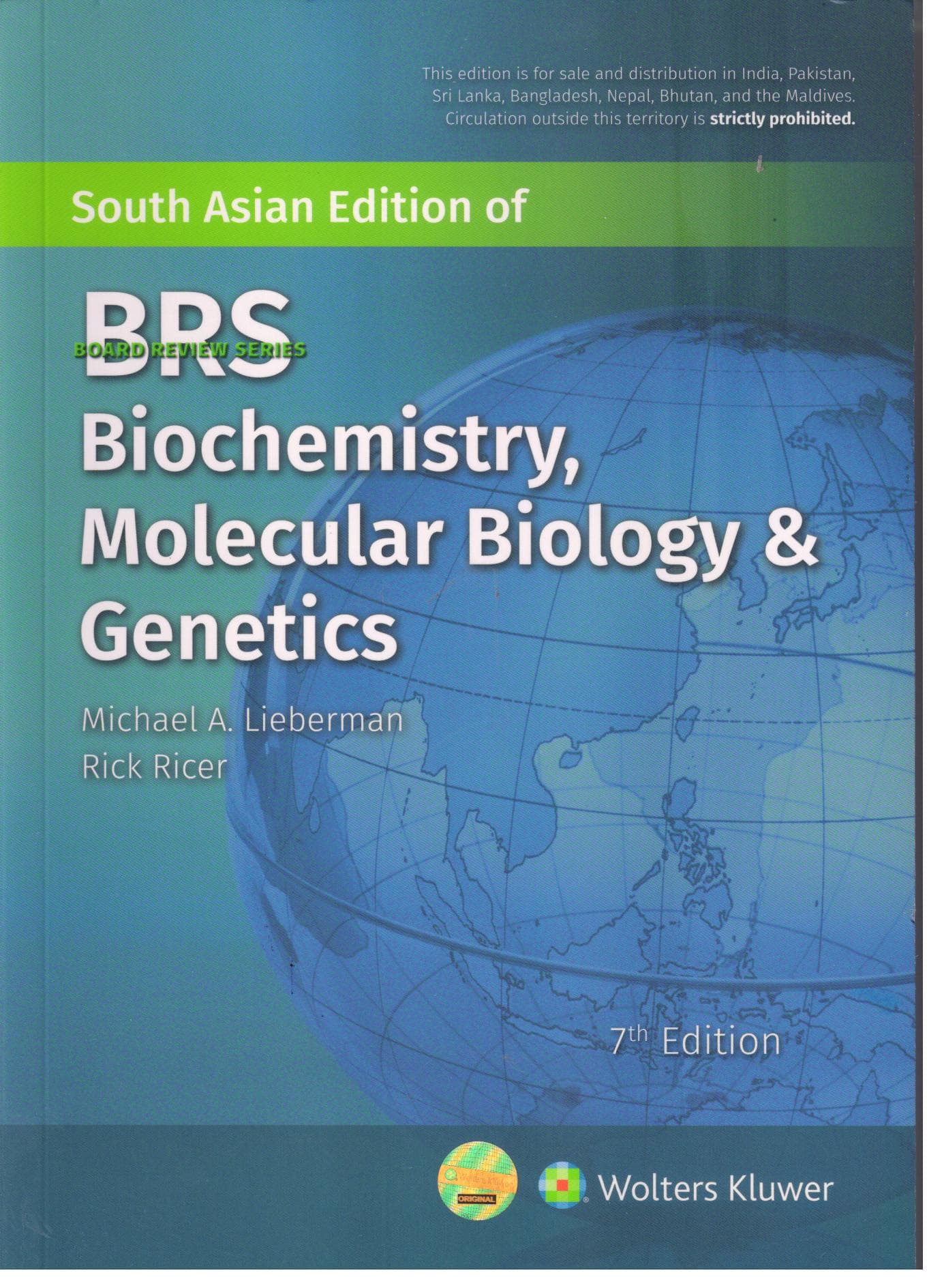 BRS Biochemistry, Molecular Biology & Genetics 7th SAE/2019