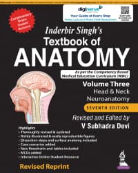 Inderbir Singh's Textbook of Anatomy 7th Revised /2022 (Vol. 3)