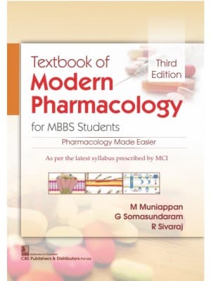 Textbook of Modern Pharmacology for MBBS Students 3rd/2021