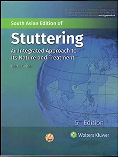 Stuttering An Integrated Approach to Its nature and Treatment 5th SAE/2019