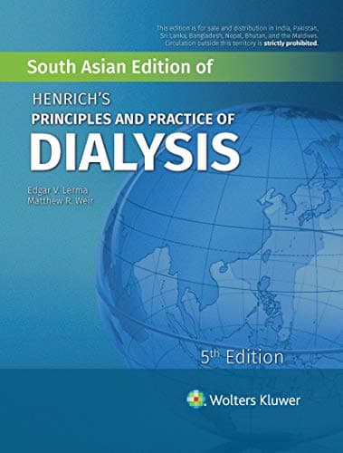 Henrich's Principles And practice Of Dialysis 5th SAE/2019