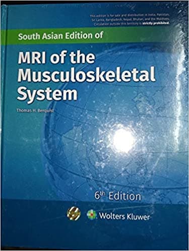 MRI Of The Musculoskeletal System 6th SAE/2019