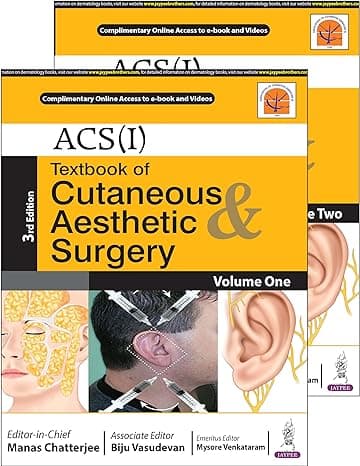 ACS (I) Textbook of Cutaneous & Aesthetic Surgery 3rd/2024 (2 Vols)