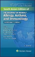 The Washington Manual Allergy, Asthma and Immunology Subspecialty Consult 3rd SAE/2021
