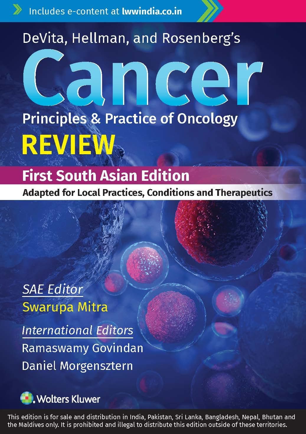DeVita’s Cancer, Principles and Practice of Oncology Review 1st SAE/2022
