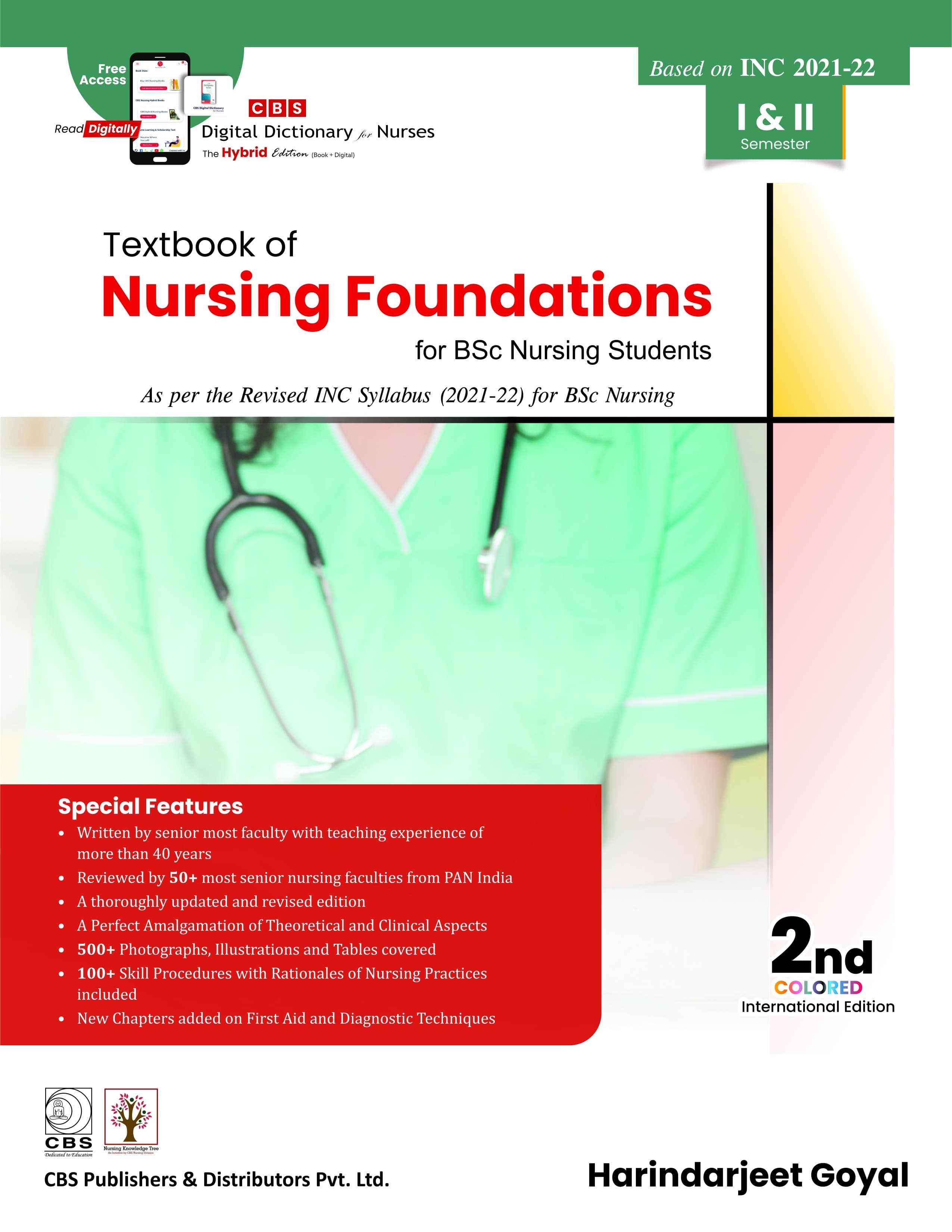 Textbook of Nursing Foundations for BSc Nursing 2nd/2022