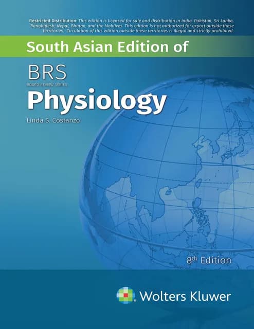 BRS Physiology 8th SAE/2022