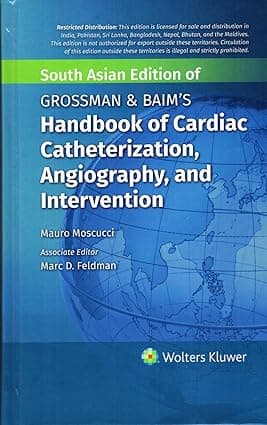 Grossman and Baims Handbook of Cardiac Catheterization Angiography and Intervention 1st SAE/2025