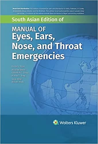 Manual of Eye Ear Nose and Throat Emergencies 1st SAE/2022