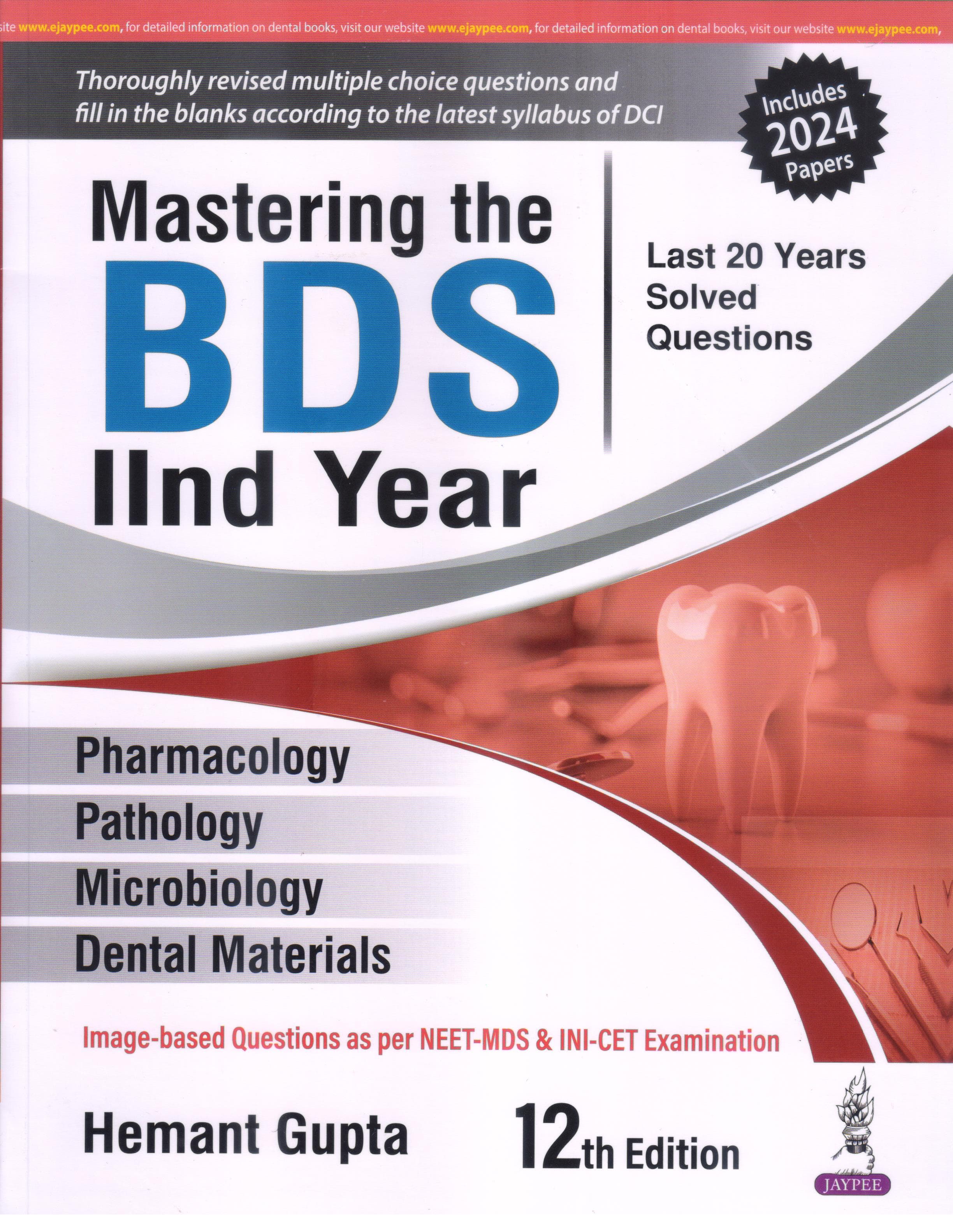 Mastering the BDS IInd Year 12th/2026