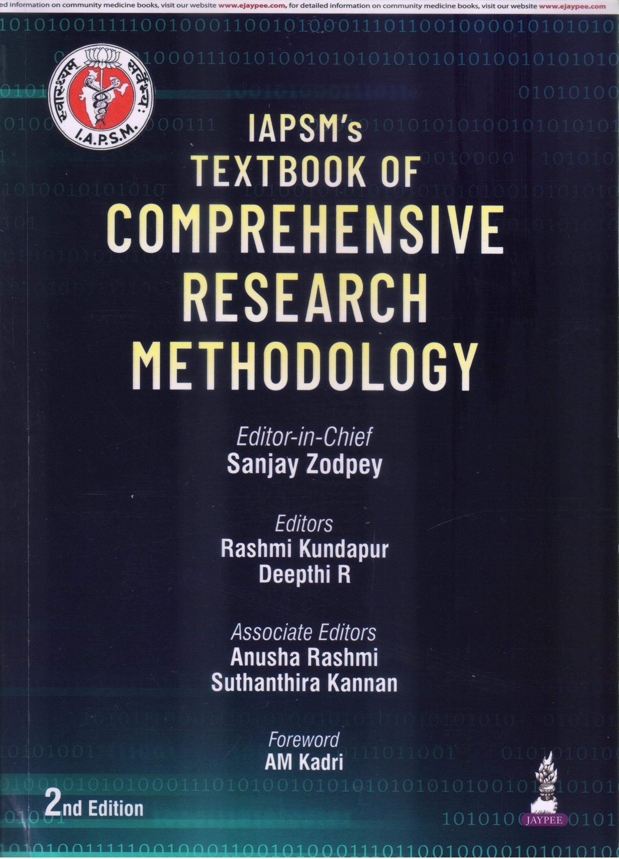 IAPSM’s Textbook of Comprehensive Research Methodology 2nd/2026
