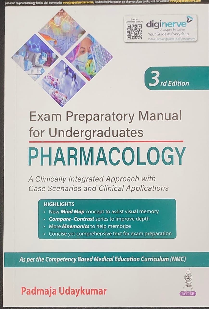 Exam Preparatory Manual for Undergraduates Pharmacology 3rd/2024