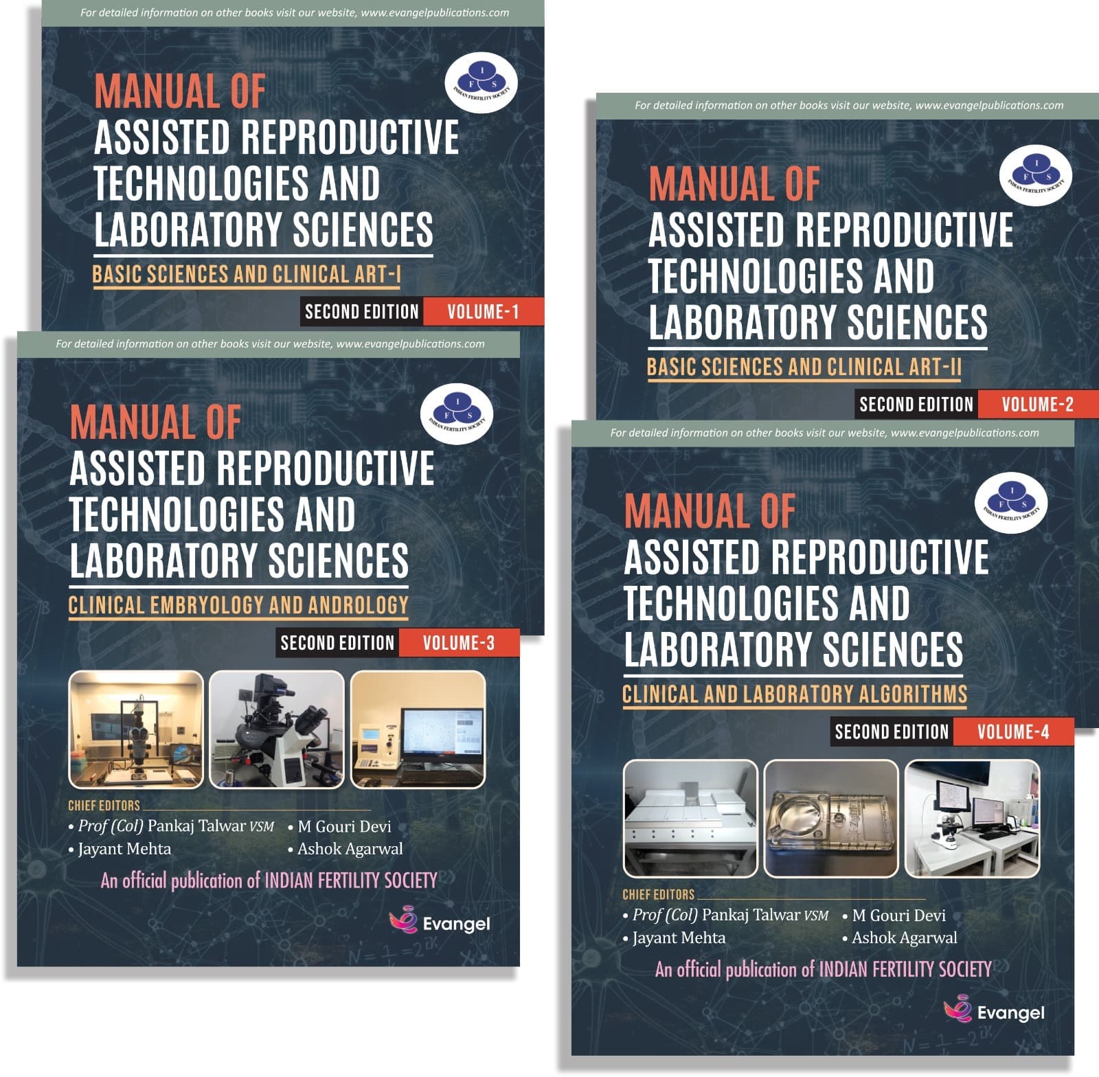IFS Manual of Assisted Reproductive Technologies and Laboratory Sciences 2nd/2026 (4 Vols)