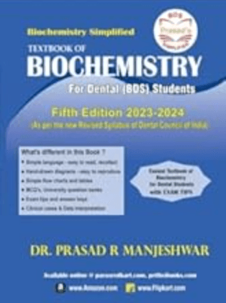 Textbook of Biochemistry for Dental Students 5th/2023