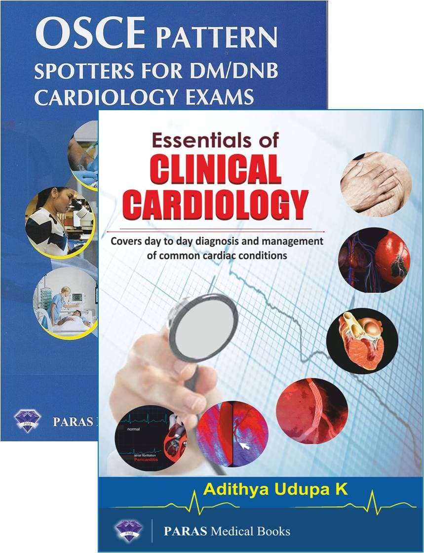 Essentials of Clinical Cardiology + OSCE Pattern Spotters 1st/2022