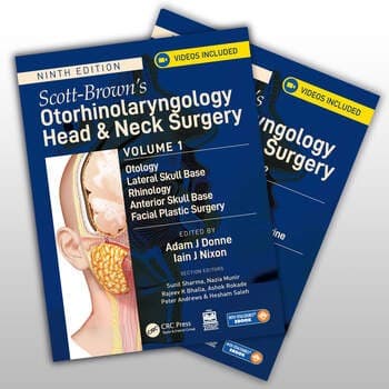 Scott Browns Otorhinolaryngology Head and Neck Surgery 9th/2026 (2 Vols)