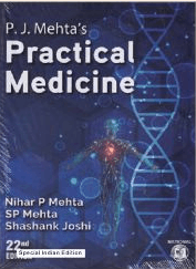 P J Mehta's Practical Medicine 22nd/2023 (Reprint 2024)