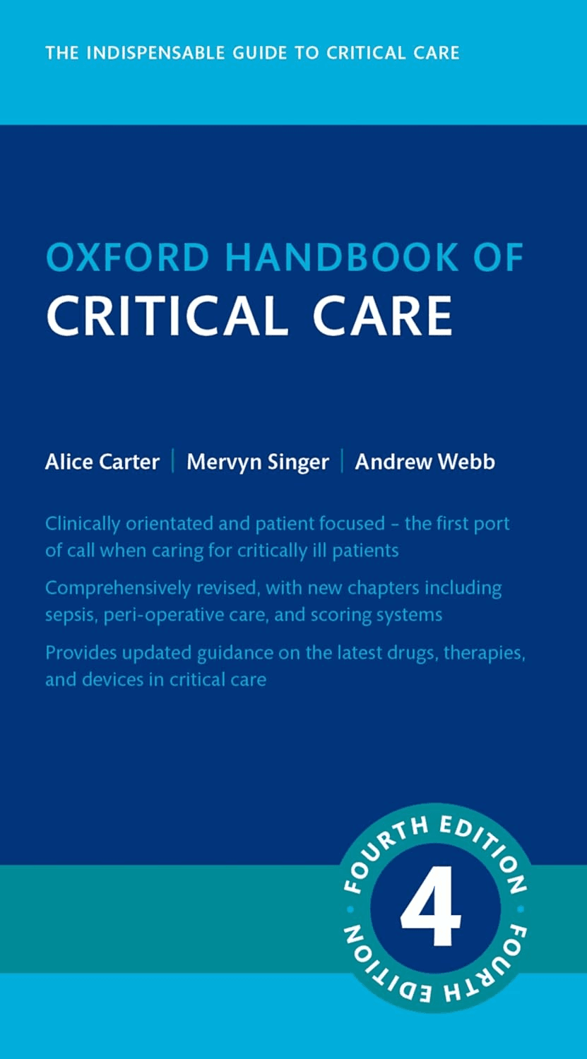 Oxford Handbook of Critical Care 4th/2025