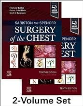 Sabiston and Spencer Surgery of the Chest 10th/2024 (2 Vols)