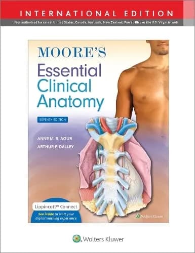 Moores Essential Clinical Anatomy 7th IE/2024