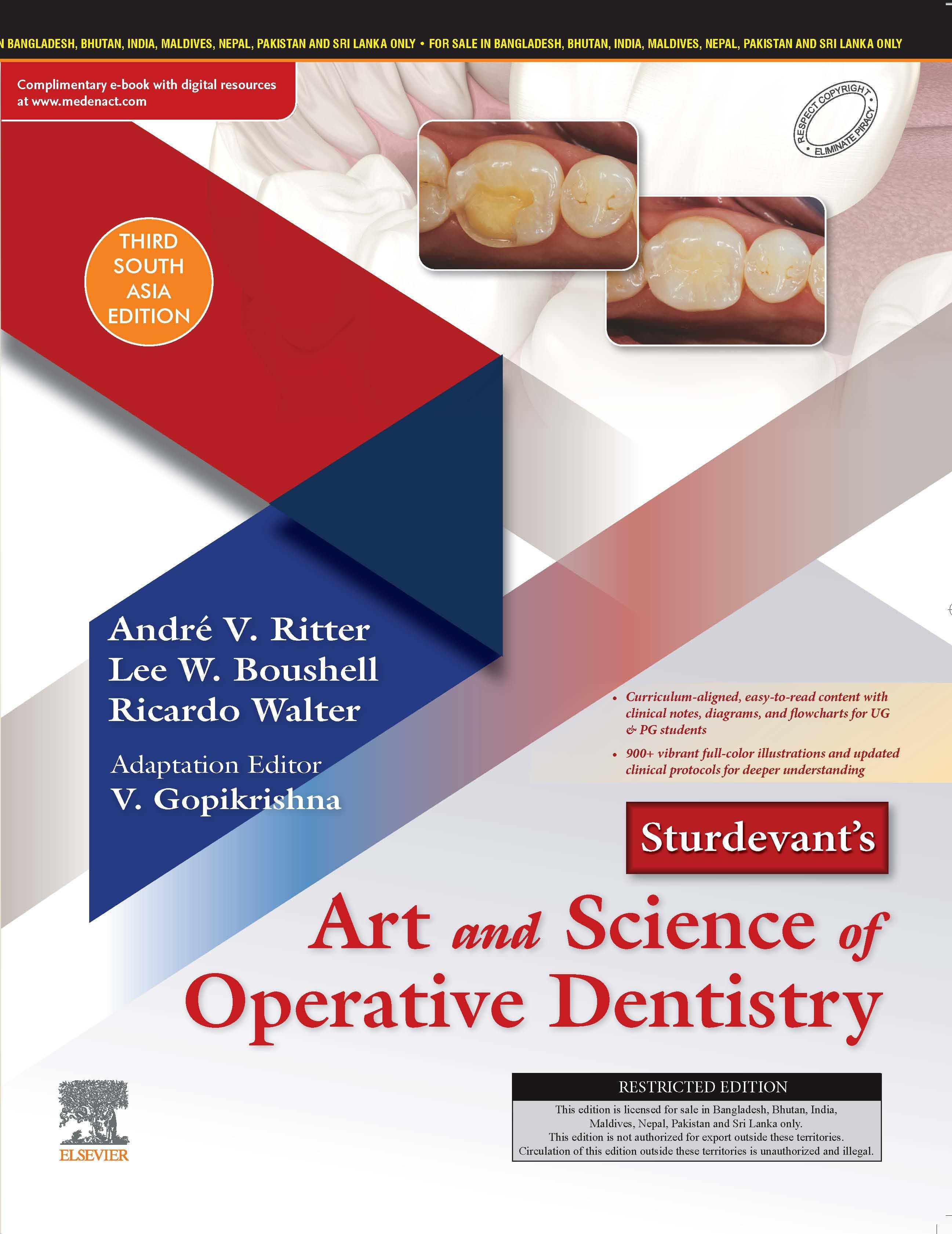 Sturdevants Art and Science of Operative Dentistry 3rd SAE/2026