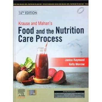 Krause and Mahan's Food and the Nutrition Care Process 16th SAE/2024