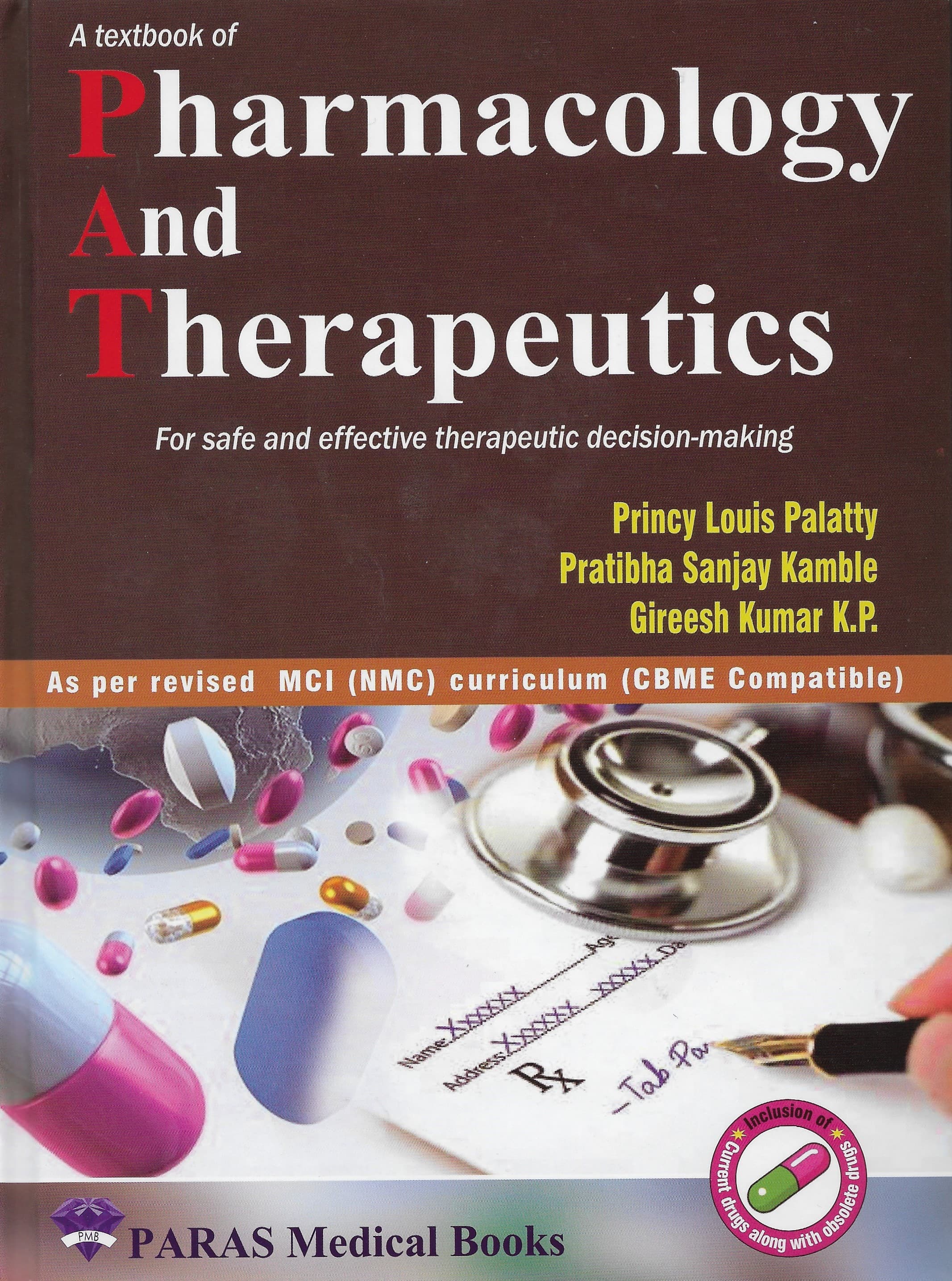 Textbook of Pharmacology and Therapeutics 1st/2022