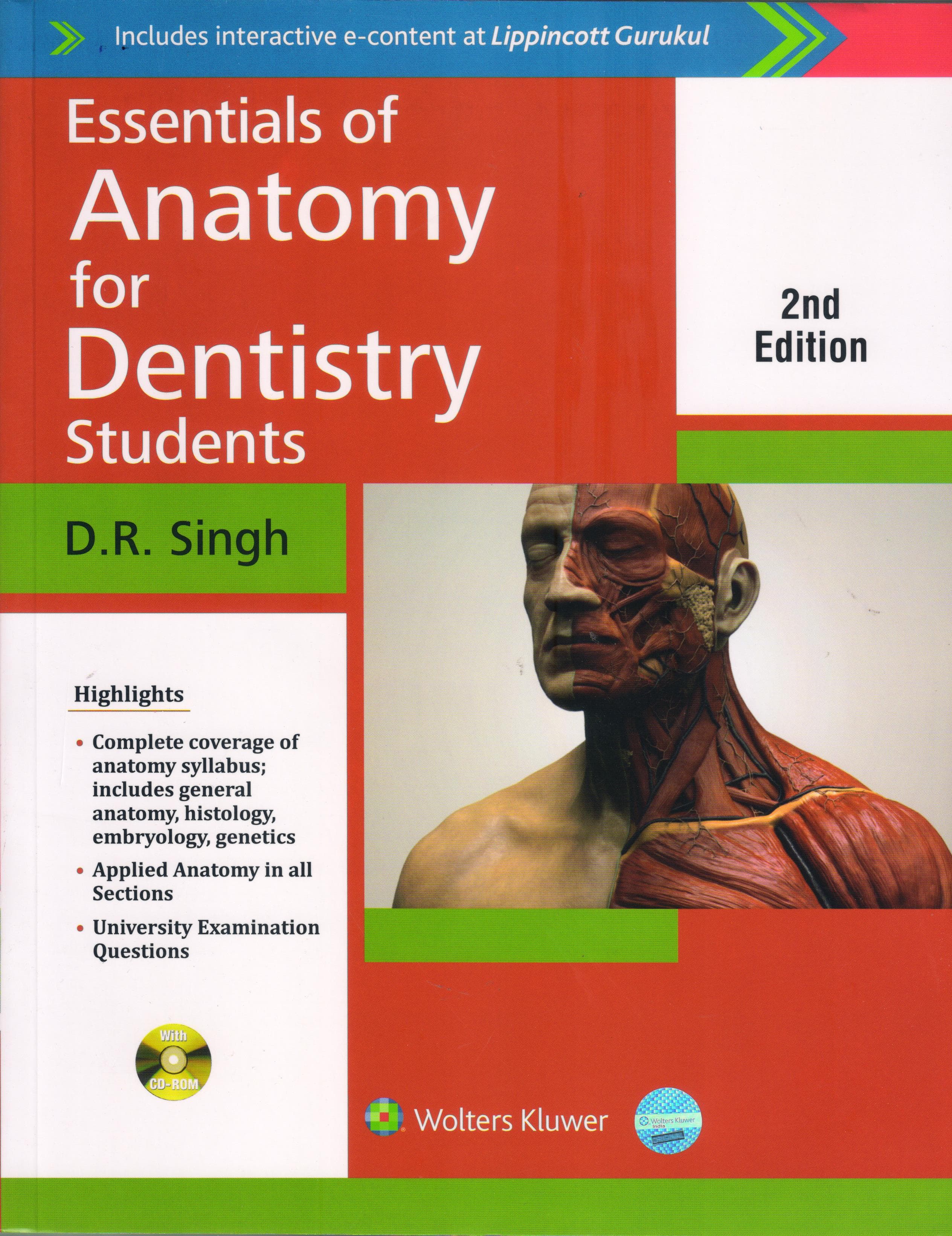 Essentials of Anatomy for Dental students 2nd/2017