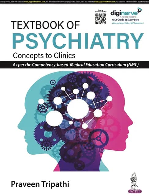 Textbook of Psychiatry Concepts to Clinics 1st/2023