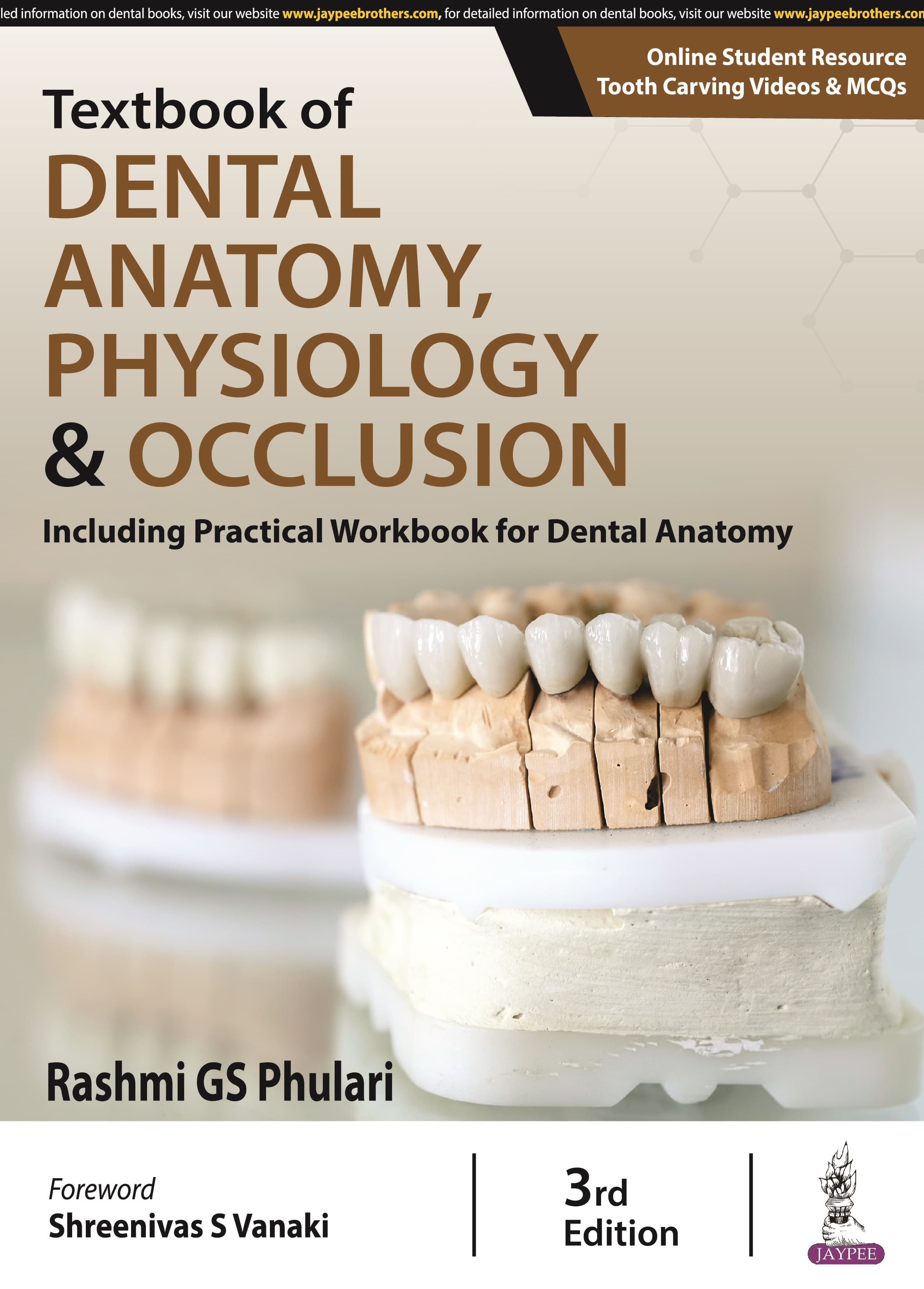 Textbook of Dental Anatomy, Physiology & Occlusion  3rd/2024