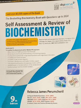 Self Assessment and Review of Biochemistry 9th/2025