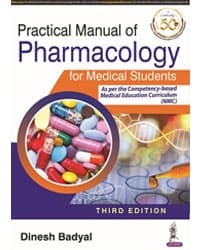 Practical Manual of Pharmacology for Medical Students 3rd/2021
